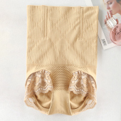 薄款 高腰收腹内裤 女塑身收胃收复提臀束腰塑形瘦腰小肚子强力夏季