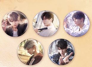 正品包邮恋与深空心绪定格马口铁徽章祁煜黎深沈星回秦彻夏以昼