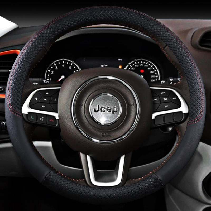 jeep吉普自由光牧马人指南者自由客大切诺基SRT汽车方向盘套皮