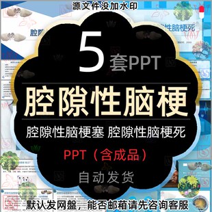 医学腔隙性脑梗塞详细介绍PPT模板医疗预防腔隙性脑梗死治疗诊断2