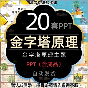 金字塔原理结构性思维课件PPT模板逻辑思维解读与运用读书分享wps