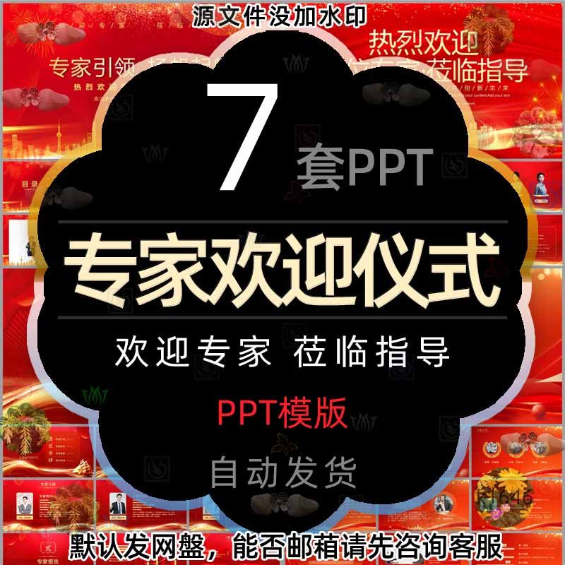 热烈欢迎各位专家莅临指导迎接专家欢迎仪式ppt模板专家介绍报告2