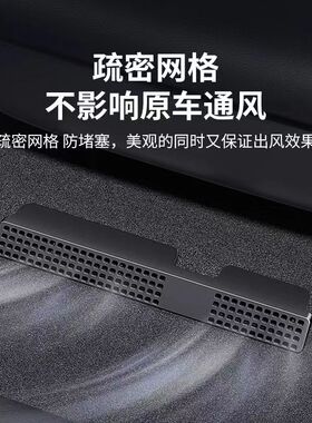 Aodi座椅下出风口空调保护罩改装装饰套