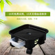 正方形花盆带轮托盘带接水盒花架移动托盘万向轮底座塑料花盆花托