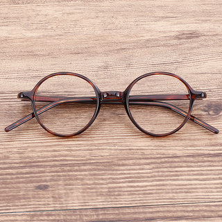 白山眼镜店 蝌蚪同款眼镜框架手工板材复古近视潮圆sotoritetsu小