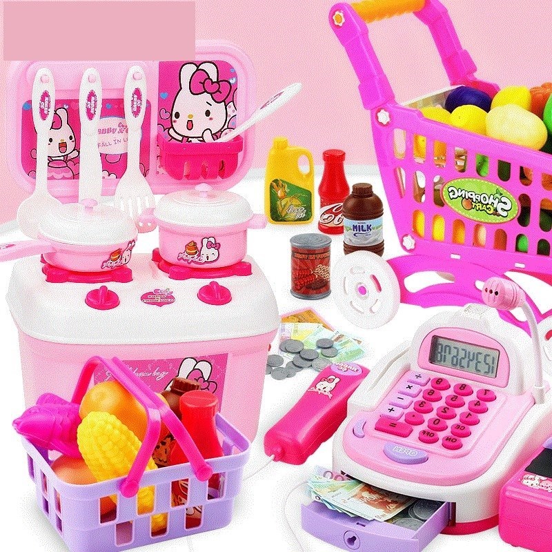 公主屋小孩子玩过家家煮饭的玩具工具儿童真实生日套装角色公主益在类目 玩具/童车/益智/积木/模型, 仿真/过家家玩具, 过家家玩具中 - 来自Buy2taobao.com提供专业的淘宝代购服务