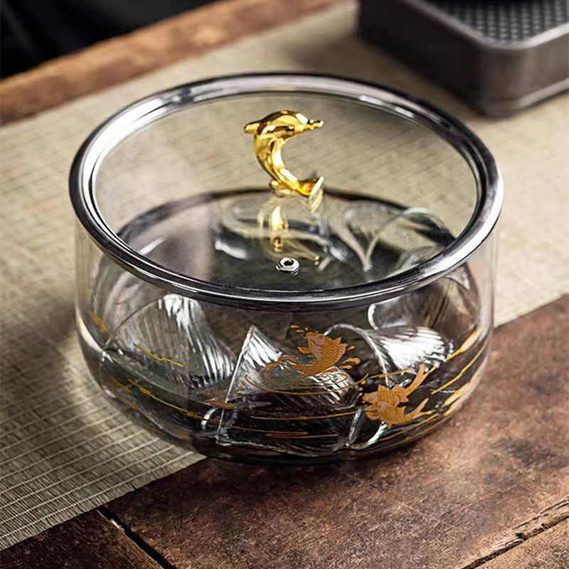 电陶炉专用玻璃茶洗带盖特大号消毒锅耐高温洗茶杯缸茶水盂简约款,餐饮具,茶道/零配,淘宝优惠券,粉丝福利购,淘宝优惠卷