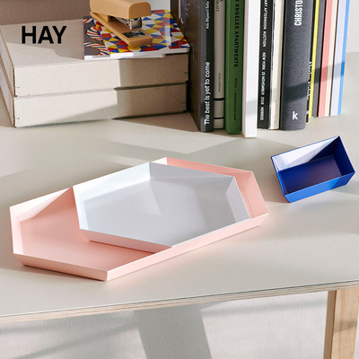 HAY New Kaleido 万花筒多用途纯色托 托盘收纳盘杂物盘摆件首饰