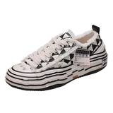 413-1/YS69/P90小众溶解底格子情侣帆布鞋男女鞋低帮鞋，男鞋帆布鞋，星座748（原星座413-1）