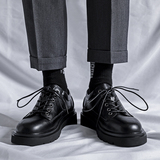 413-1/YS228/P108新款轻熟风英伦韩版男士皮鞋休闲鞋潮，男鞋皮鞋，星座748（原星座413-1）