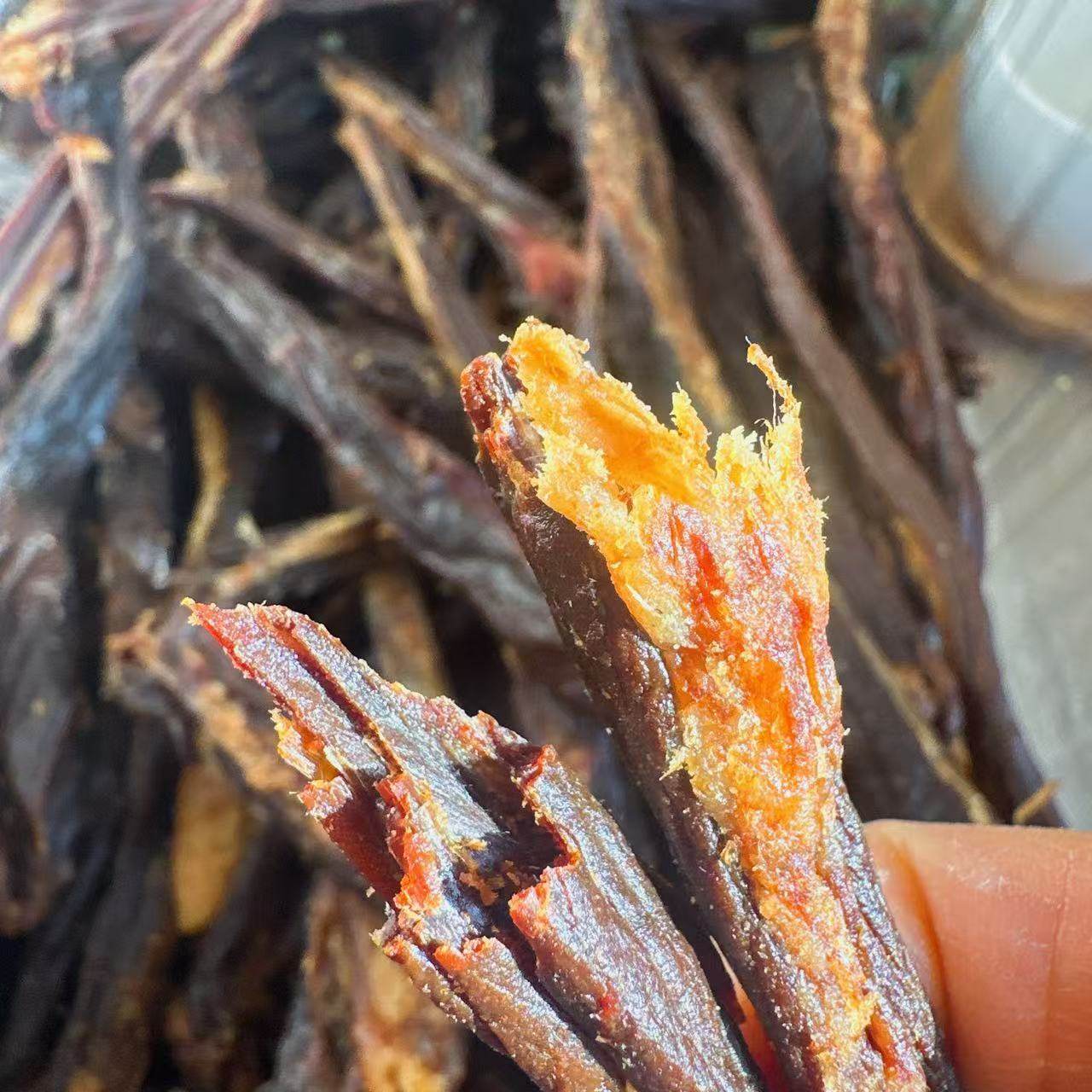 风干肥瘦牛肉干内蒙古超干牛肉干草原特产手撕办公室零食