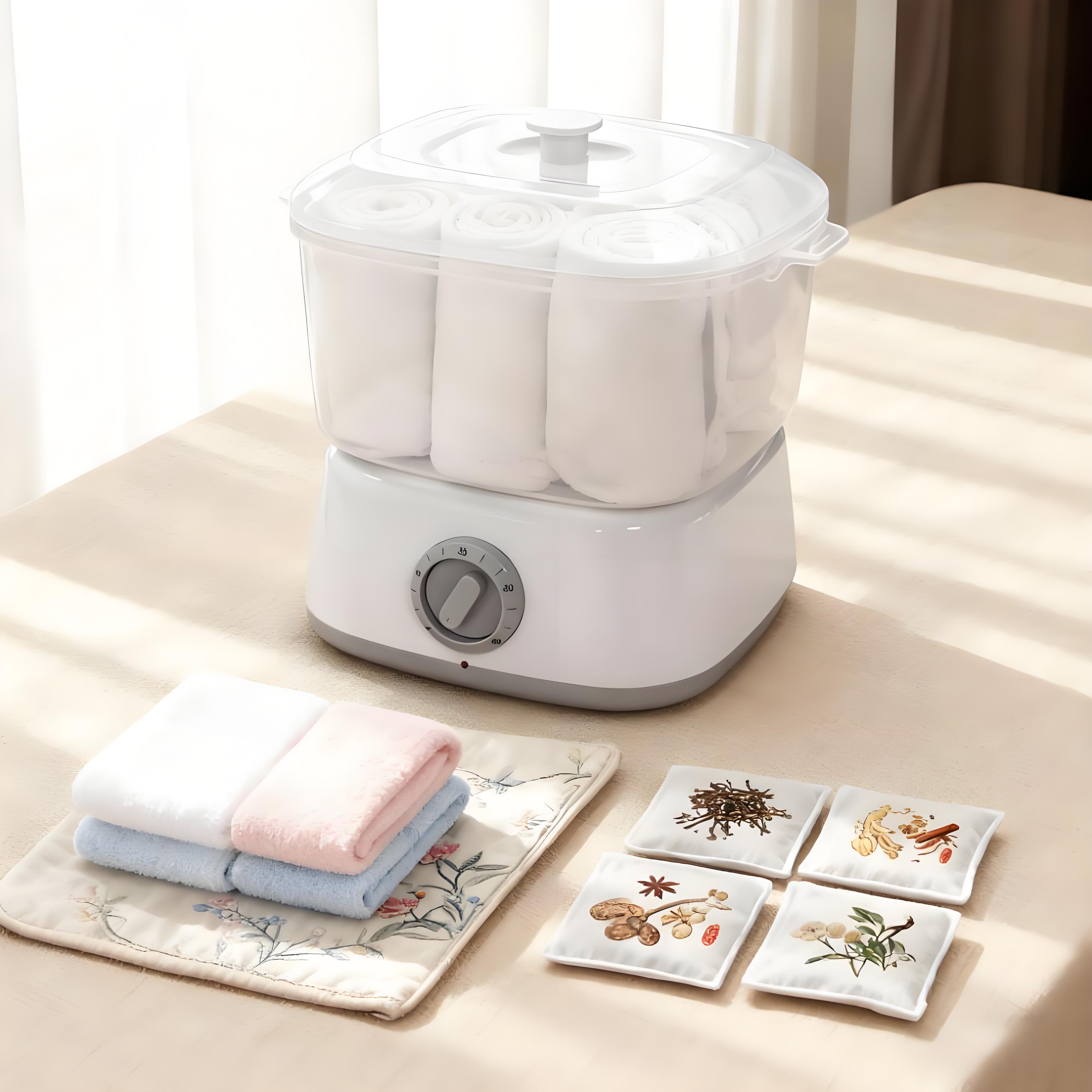 口腔抑菌保湿机盐包毛巾消毒机美容院专用湿热spa高温蒸汽消毒机