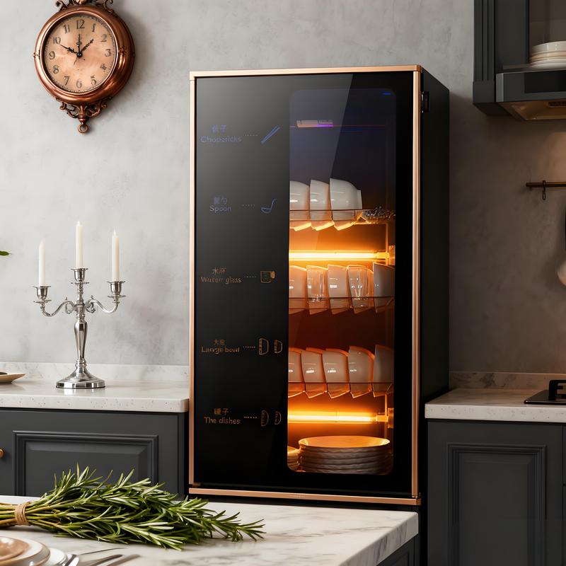 幼儿园桌式家用柜杯子厨房消毒柜家用小型菜板消毒器家庭消毒柜