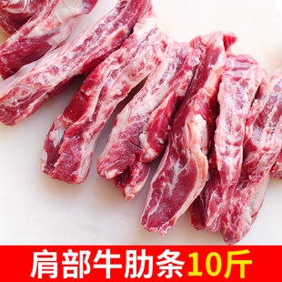 原切巴西肩部牛肋条5斤10斤 原装进口冷冻雪花牛肋排条生牛肉