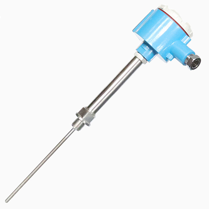 温度变送器sbwzp-246 pt100 4-20ma 防爆CT4 Φ6 L=200mm 0-500度