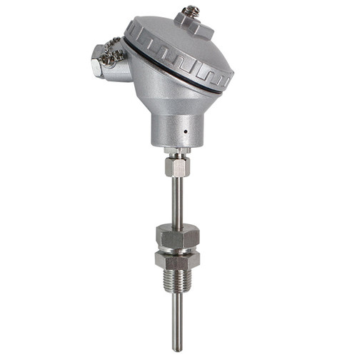 热电偶 wrnk-331 k型 Φ6 L=500mm 0-1000℃ 活动卡套螺纹M20*1.5