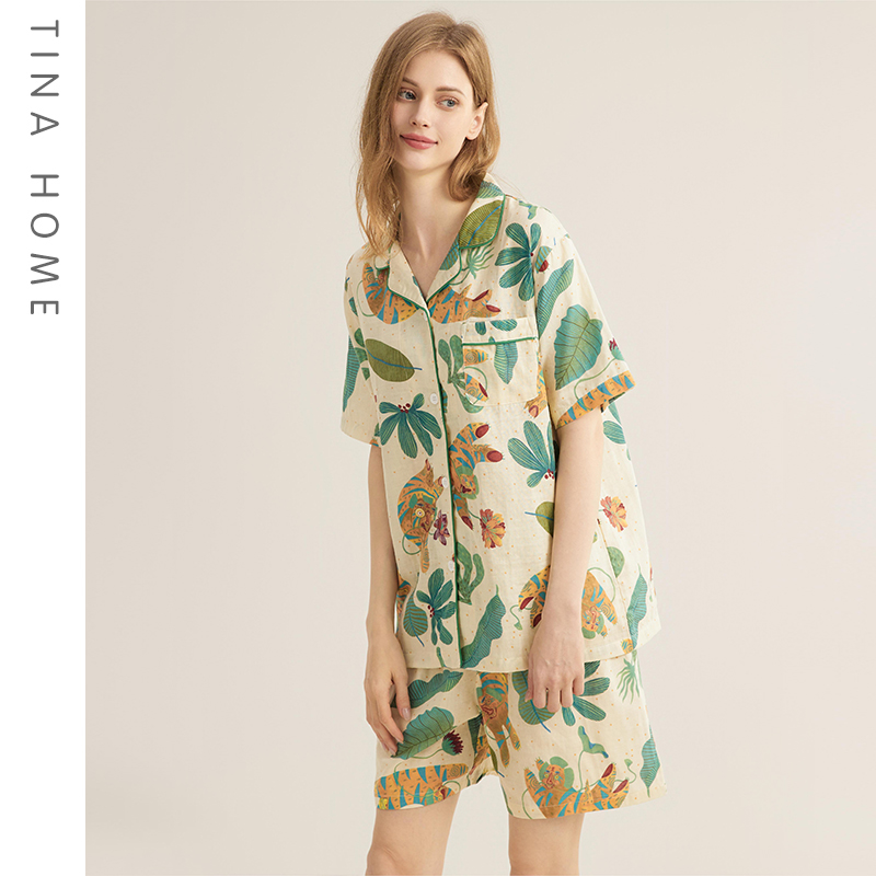 出口牛货！高品质女士睡衣家居服