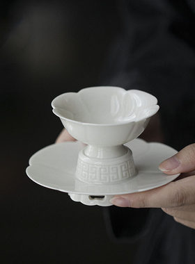 仿宋茶盏功夫茶杯一人陶瓷主人杯