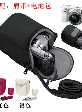 索尼相机包NEX-5r 5TA5100A6500A6300 RX1R2微单包A6400单肩包a7c