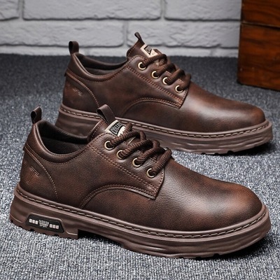 2025年新款男士厚底防滑工作鞋