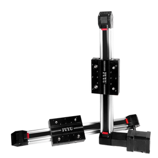 FUYU同步带滑台数控电动十字精密滑台线性直线导轨滑台双轴工作台
