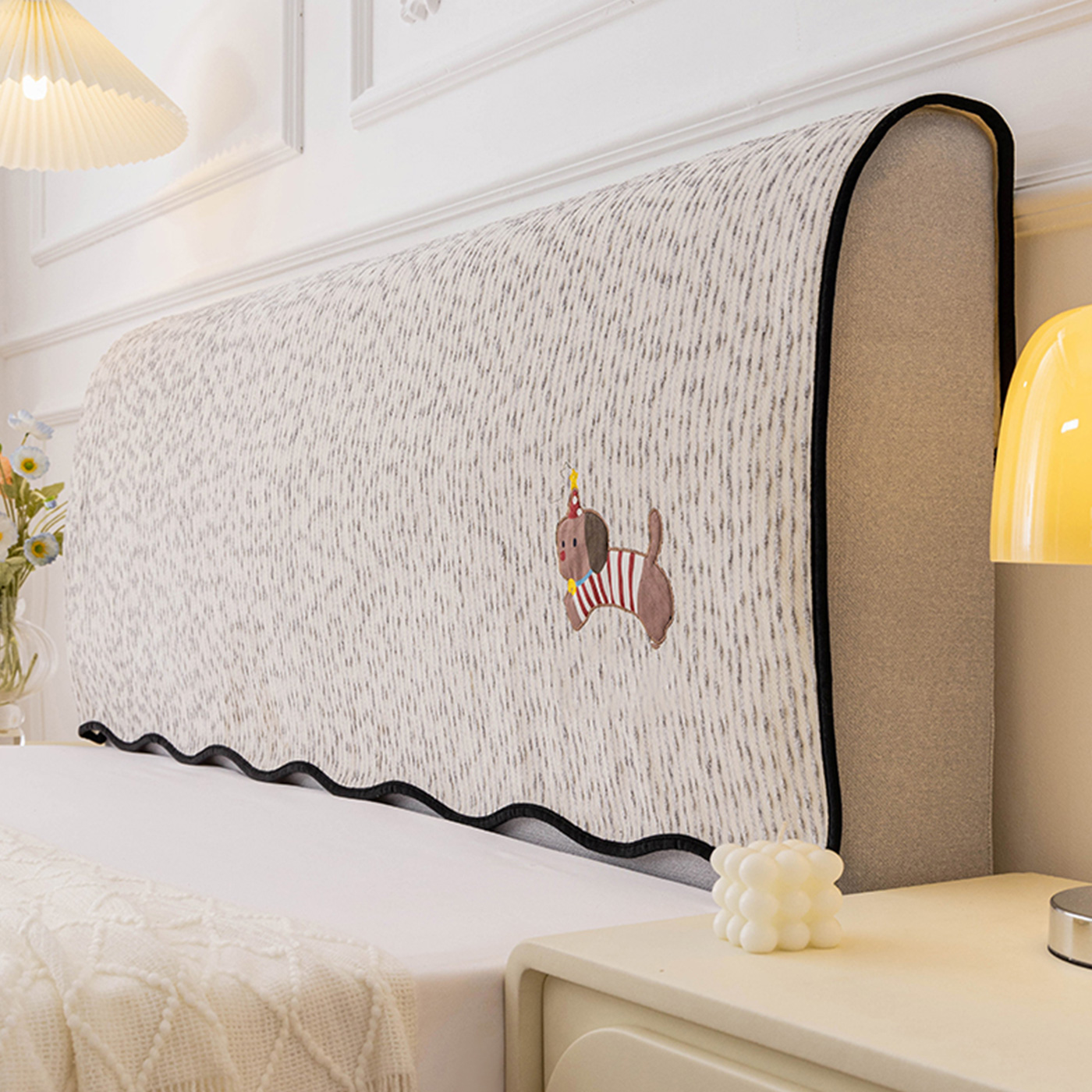 床头罩套四季通用保护盖巾