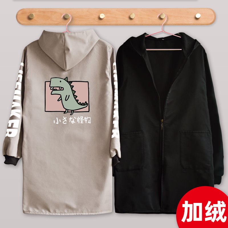 做饭薄款罩衣长袖外套大人