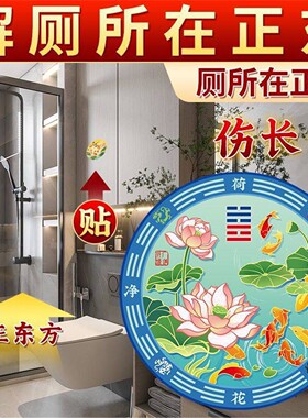 荷花净秽解决厕所在正东西