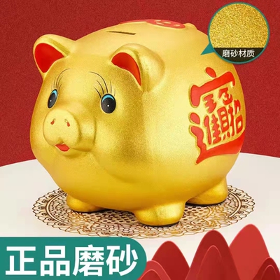 存钱罐2024年新款只进不出