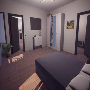 Unity 3D低模房子内外 Low Poly House Interior& Exterior 1.0