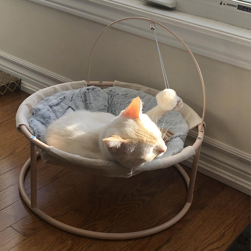 猫窝躺椅四季通用防潮夏季猫床吊床小猫幼猫宠物用品布偶英短蓝猫