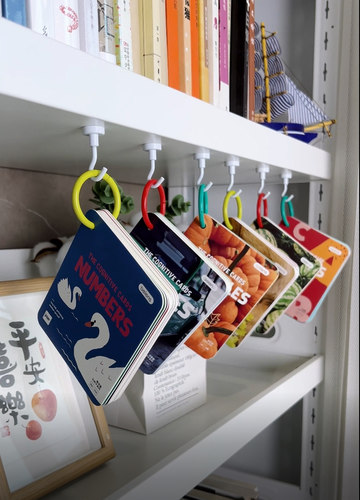 书架HERNLCAR/轩彩磁吸挂钩