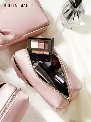 Cosmetic bag female portable net celebrity 2021 new portable large capacity girl heart cute Japanese small ins wind super fire