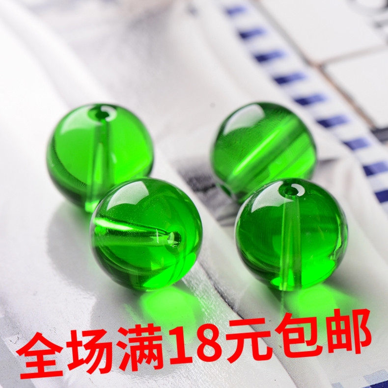 diy草绿色风水葫芦玄关饰品散珠