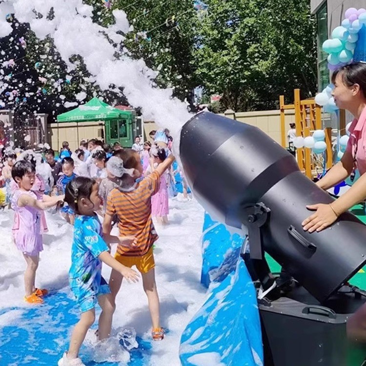 幼儿园水上乐园户外大型泡沫机