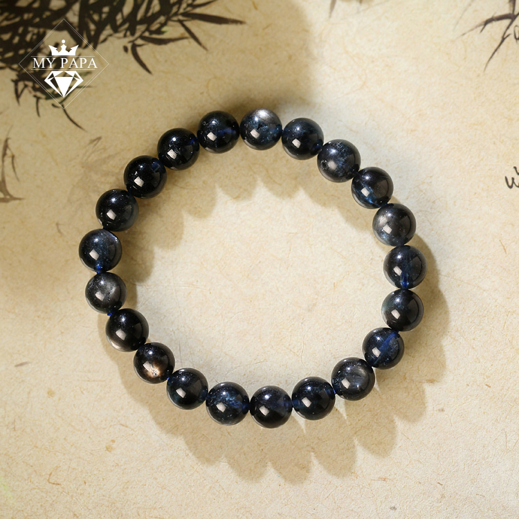 MYPAPA地狱银河猫眼海蓝宝石手链