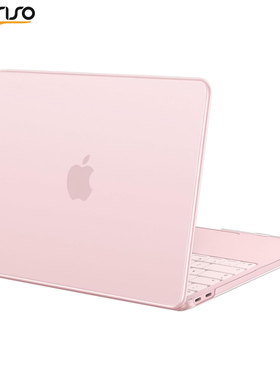 mosiso适用macbookneo磨砂保护壳桃粉苹果Neo电脑保护套笔记本外壳mac13英寸A3404超薄