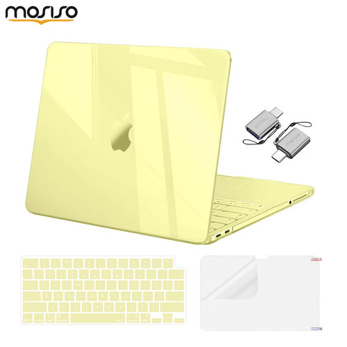 适用苹果macbookneo保护壳高透