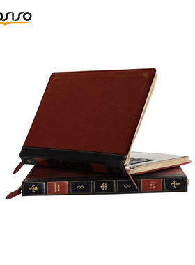 mosiso适用苹果A1466笔记本电脑包创意复古书本保护套内胆套皮