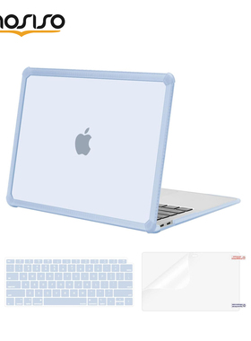 mosiso适用于MacbookPro14保护壳有散热孔苹果15笔记本保护套m5防摔air