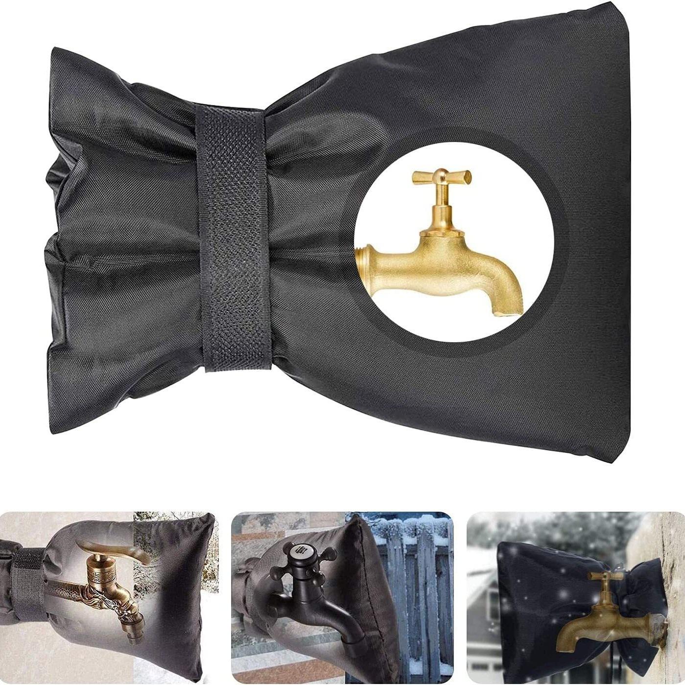 户外水龙头防冻罩防水冬季 保温罩 420D牛津布防冻结冰保护套