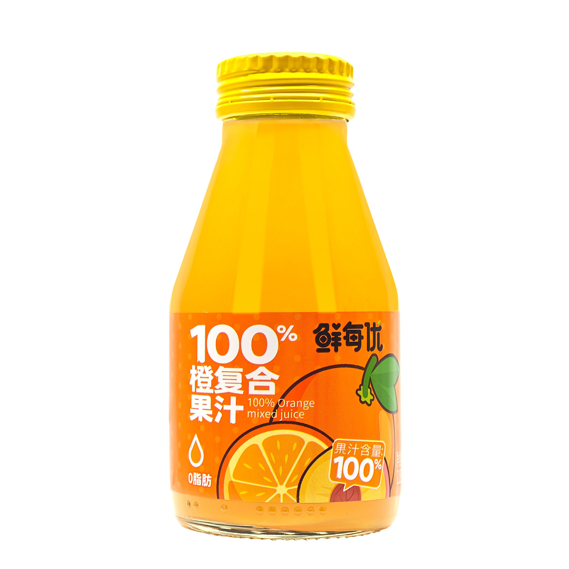 山姆必买鲜每优 橙复合果汁218g/瓶富含维生素健康营养新鲜营养奶