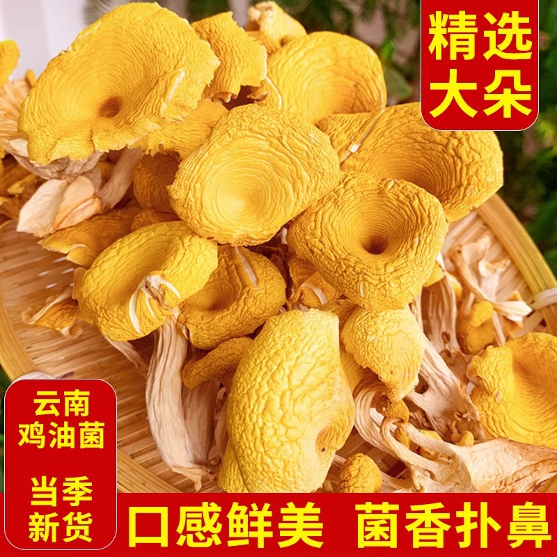 山姆必买鸡油菌特级云南特产黄金菇菌菇包煮汤炒菜菌汤包菌类干货