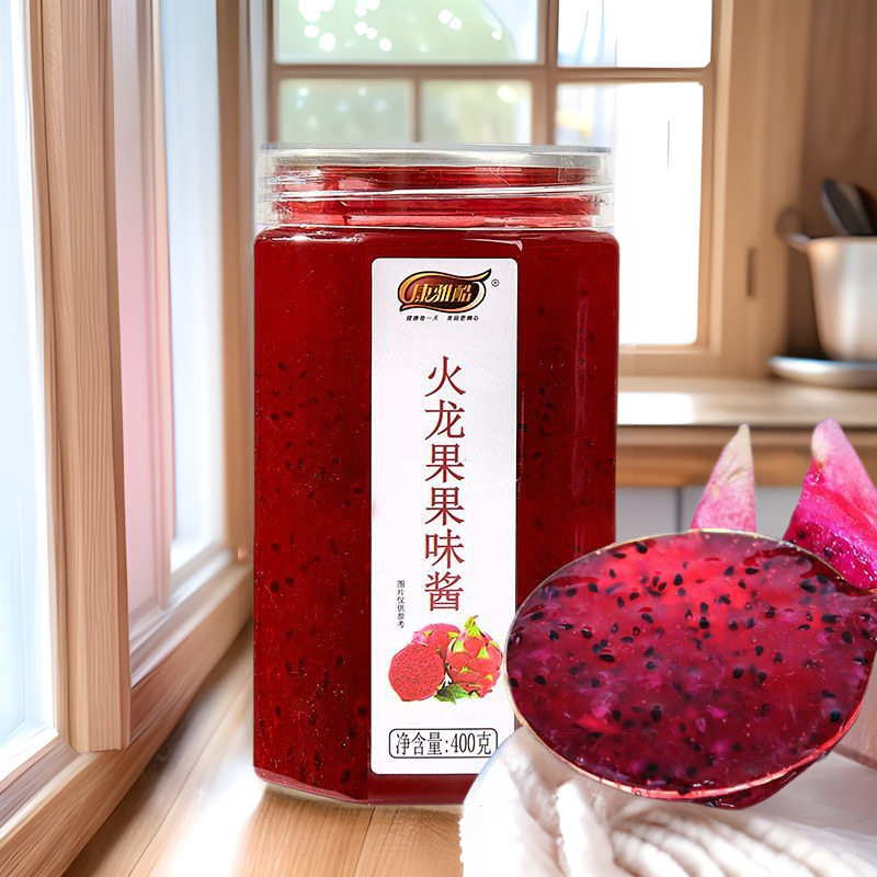 山姆必买玫瑰酱草莓果味酱桂花酱蓝莓果味酱沙冰粉钵仔糕配料果奶