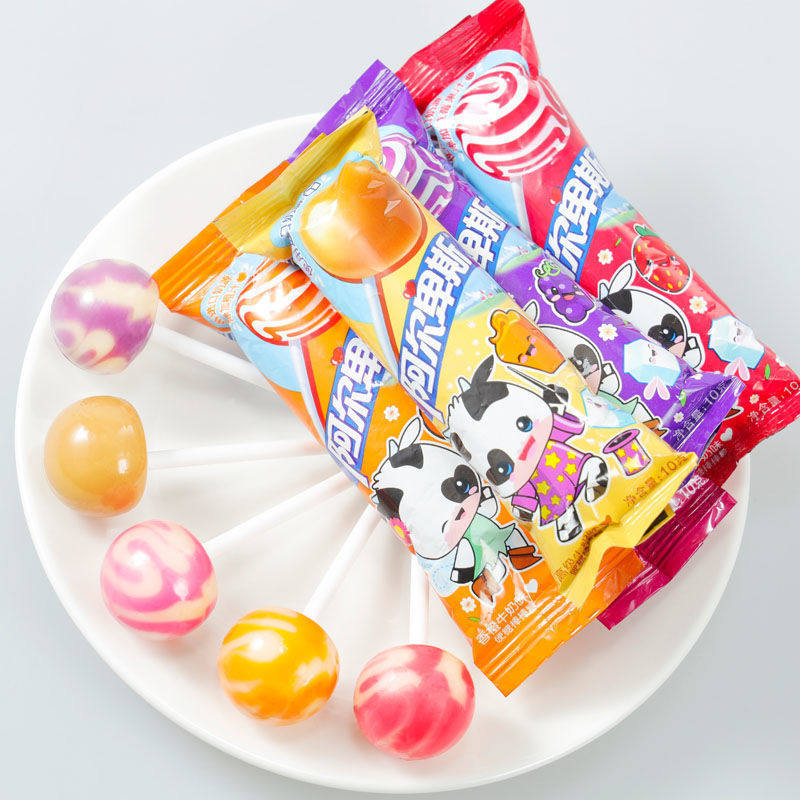 山姆冠必买阿尔卑斯棒棒糖混合水果味儿童糖果 网红零食品喜糖硬