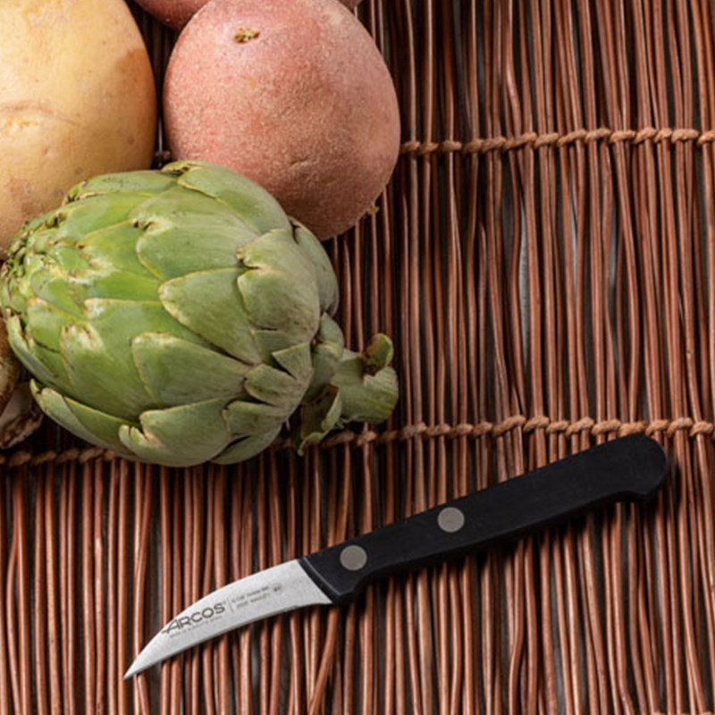 原装水果刀arcos弯嘴刀不锈钢