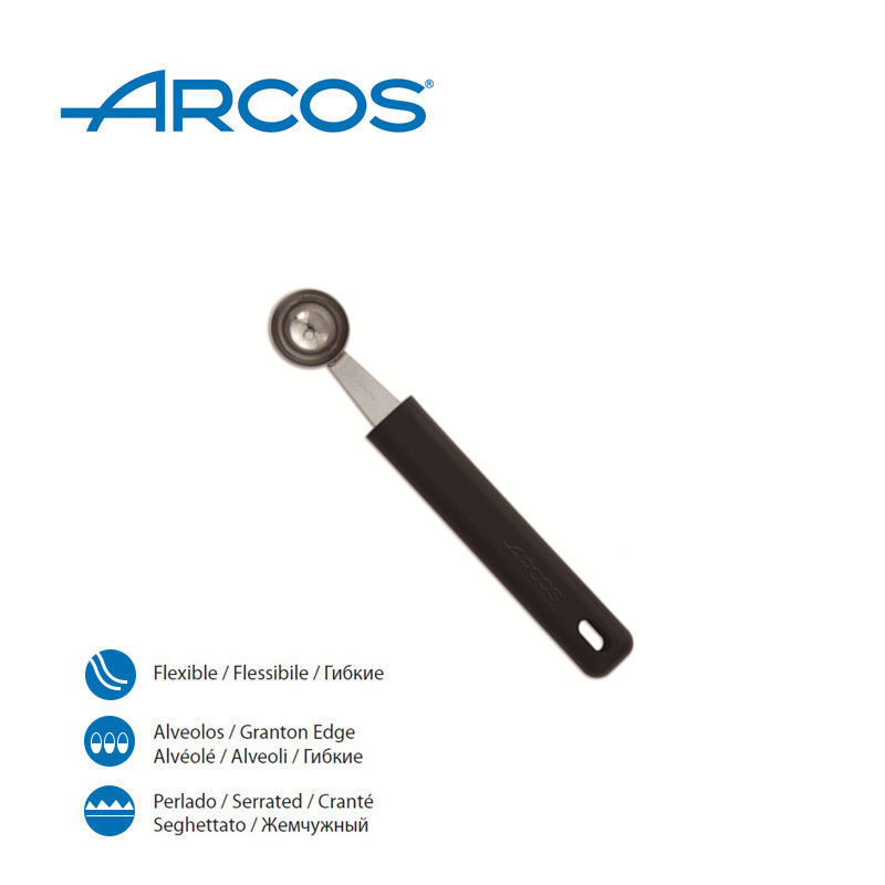 ARCOS原装进口挖球器果挖挖球勺水果拼盘雕花刀西瓜哈密瓜挖球