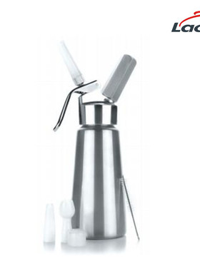 LACOR原装进口不锈钢虹吸瓶起泡瓶奶油枪whipper