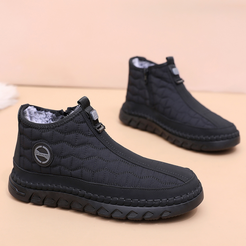 冬季老北京布鞋男棉鞋保暖爸爸鞋