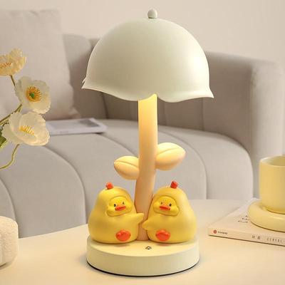 新婚结婚礼物喜庆长明床头灯卧室可爱抱抱梨充电台灯高级乔迁新